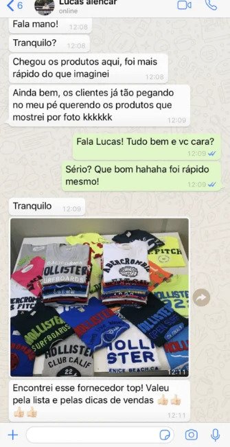 Prova social cliente - Depoimento positivo